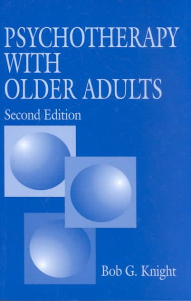 Psychotherapy With Older Adults cover