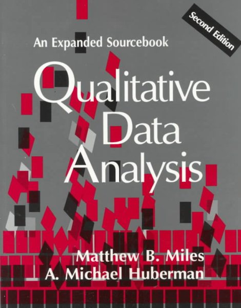 Qualitative Data Analysis: An Expanded Sourcebook, 2nd Edition cover