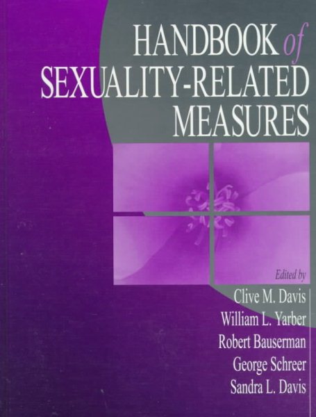 Handbook of Sexuality-Related Measures cover