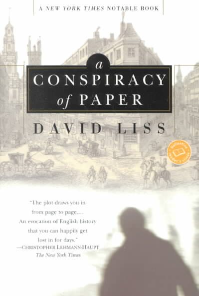 A Conspiracy of Paper: A Novel (Benjamin Weaver) cover