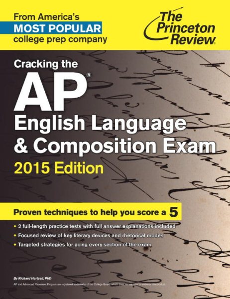 Cracking the AP English Language & Composition Exam, 2015 Edition (College Test Preparation) cover