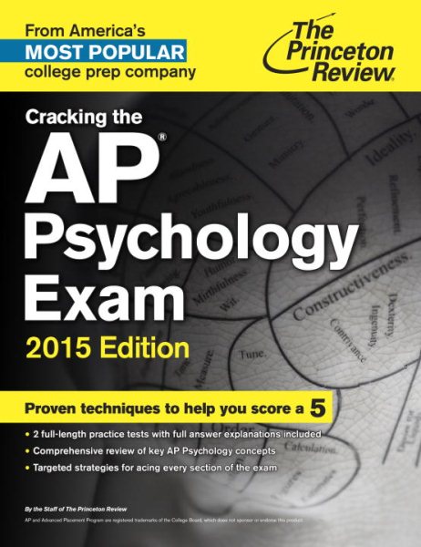 Cracking the AP Psychology Exam, 2015 Edition (College Test Preparation) cover