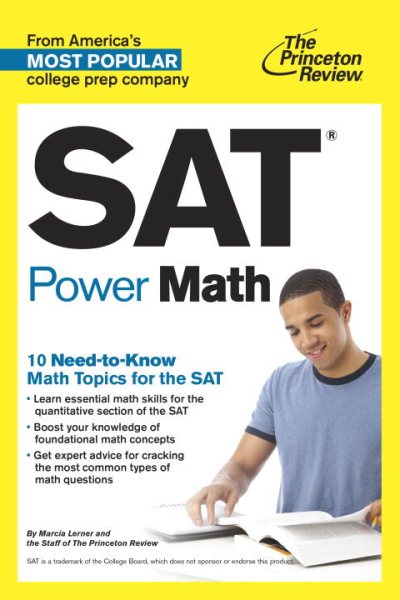 SAT Power Math (College Test Preparation) cover
