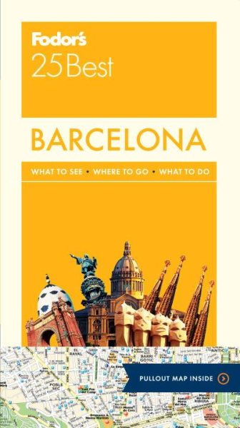 Fodor's Barcelona 25 Best (Full-color Travel Guide) cover