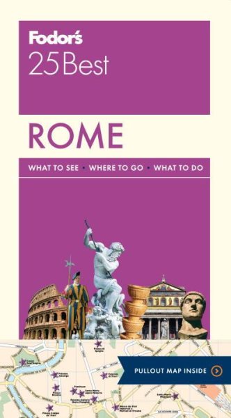 Fodor's Rome 25 Best (Full-color Travel Guide) cover