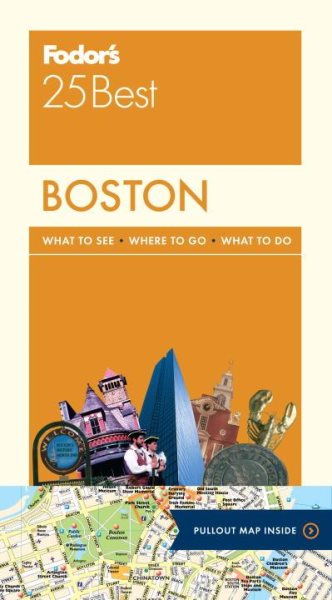 Fodor's Boston 25 Best (Full-color Travel Guide) cover