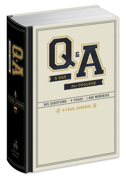Q&A a Day for College: 4-Year Journal cover