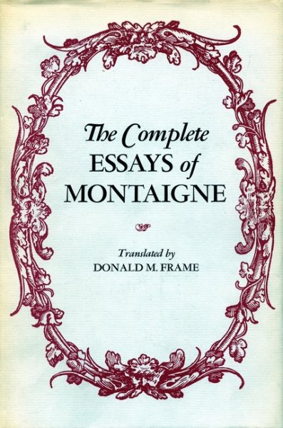 The Complete Essays of Montaigne cover