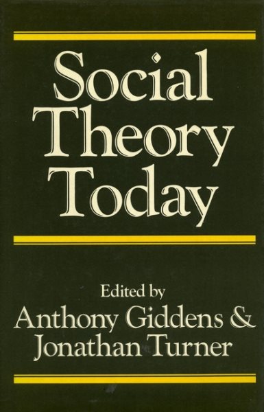 Social Theory Today cover