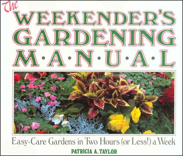 Weekender's Gardening Manual cover