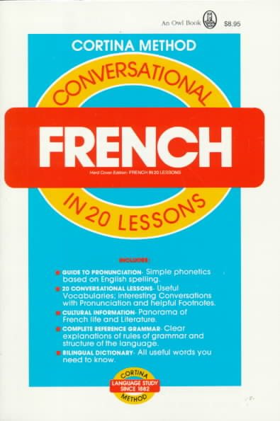 Conversational French in 20 Lessons (Cortina Series) cover