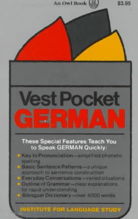 Vest Pocket German (Vest Pocket Series) cover