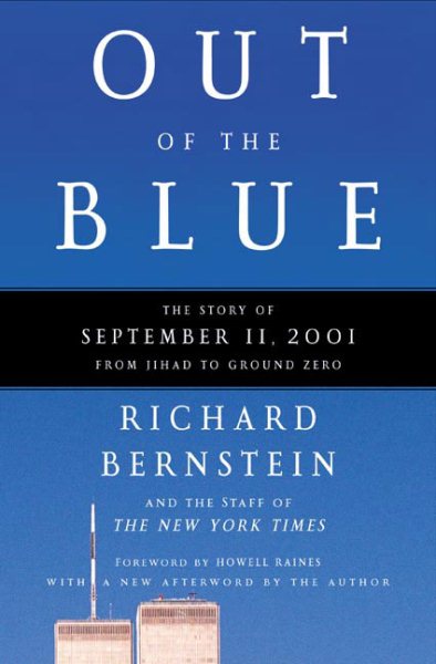 Out of the Blue: A Narrative of September 11, 2001 cover