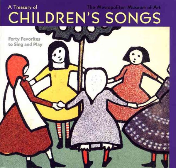 A Treasury of Children's Songs: Forty Favorites to Sing and Play cover
