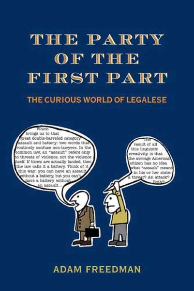 The Party of the First Part: The Curious World of Legalese cover