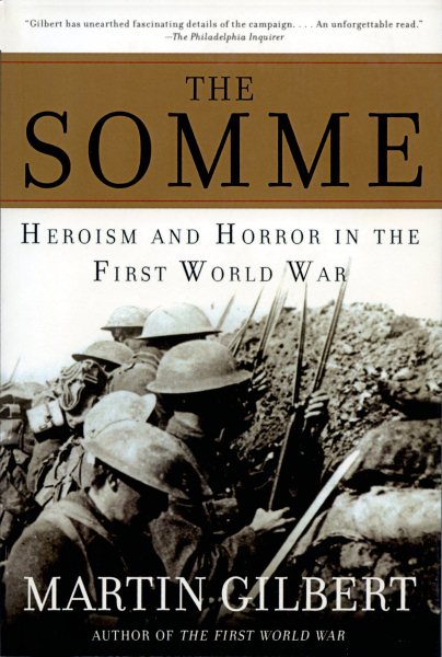 The Somme: Heroism and Horror in the First World War cover