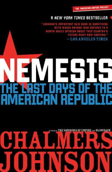 Nemesis: The Last Days of the American Republic cover