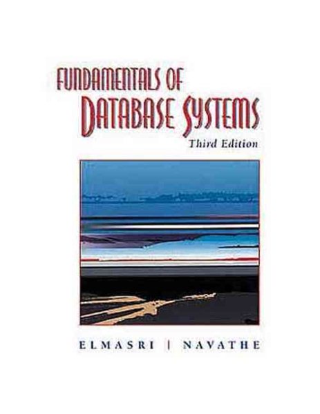 Fundamentals of Database Systems (3rd Edition) cover