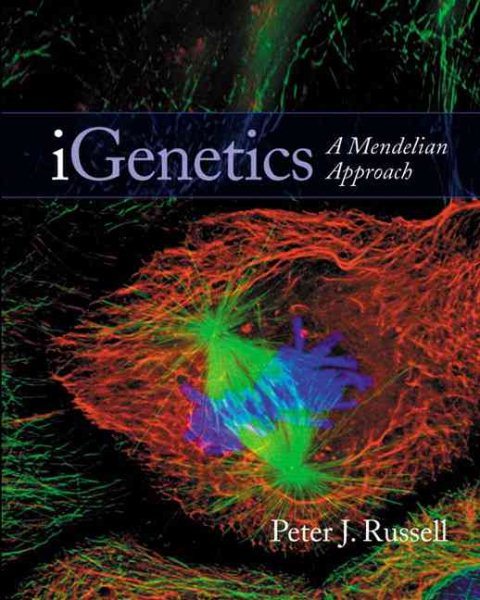 iGenetics: A Mendelian Approach (Book & CD) cover