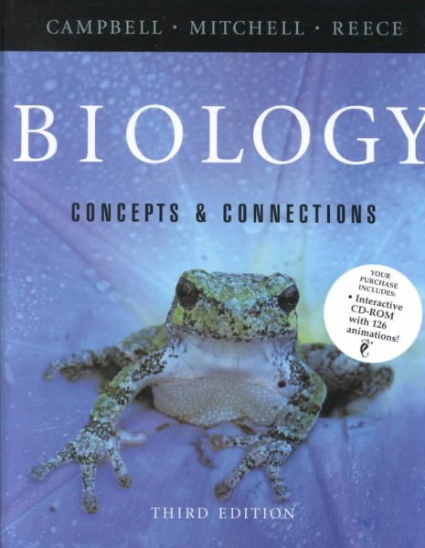 BIOLOGY: Concepts and Connections (3rd Edition) cover