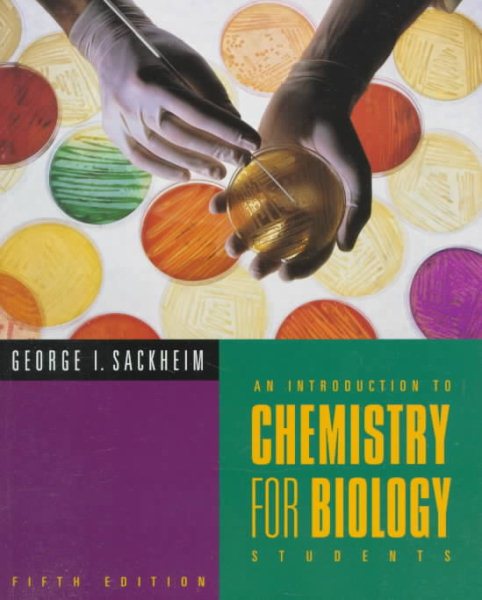 Introduction to Chemistry for Biology Students cover