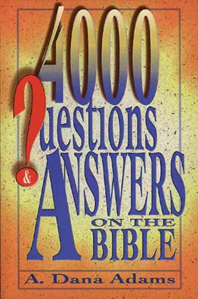 4000 Questions and Answers on the Bible cover