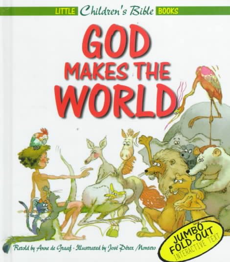 God Makes the World (Little Children's Bible Books) cover