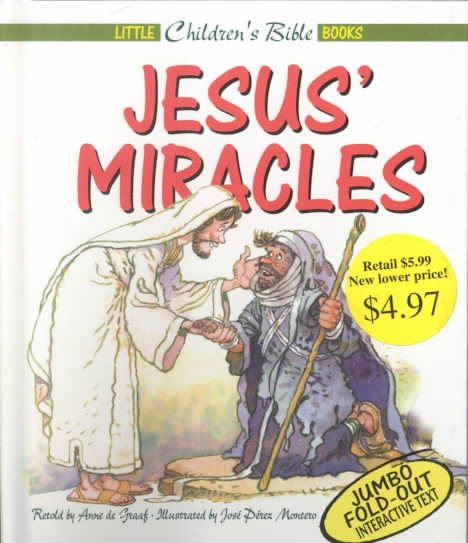 Jesus' Miracles (Little Children's Bible Books) cover