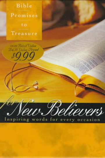 Bible Promises to Treasure for New Believers: Inspiring Words for Every Occasion cover