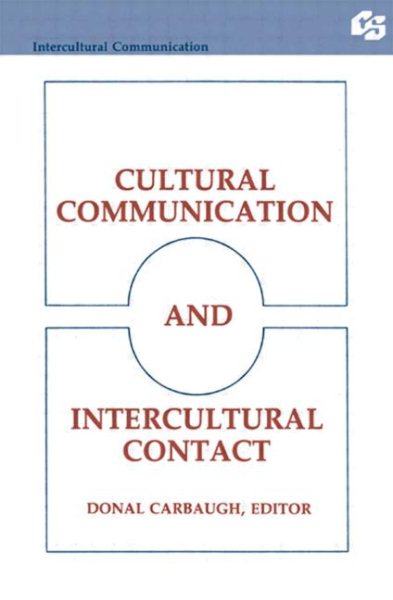 Cultural Communication and Intercultural Contact (Routledge Communication Series) cover