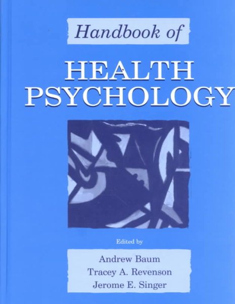Handbook of Health Psychology cover