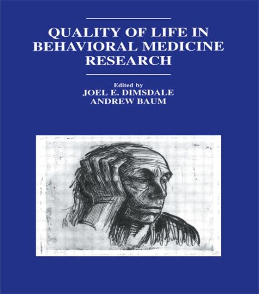 Quality of Life in Behavioral Medicine Research (Perspectives on Behavioral Medicine Series) cover