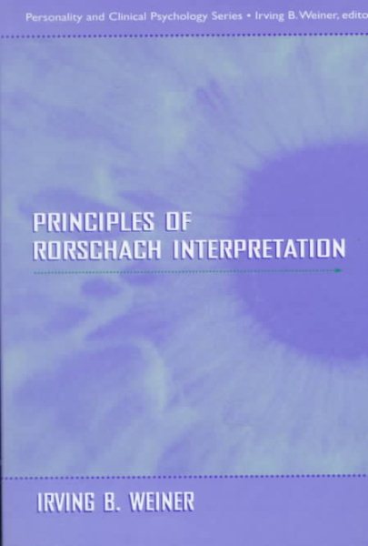 Principles of Rorschach Interpretation cover
