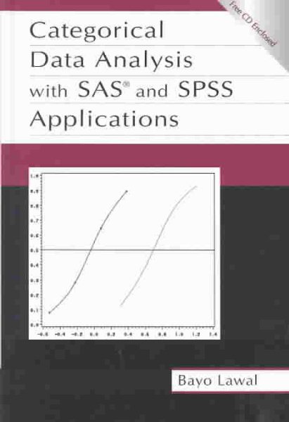 Categorical Data Analysis With Sas and Spss Applications cover