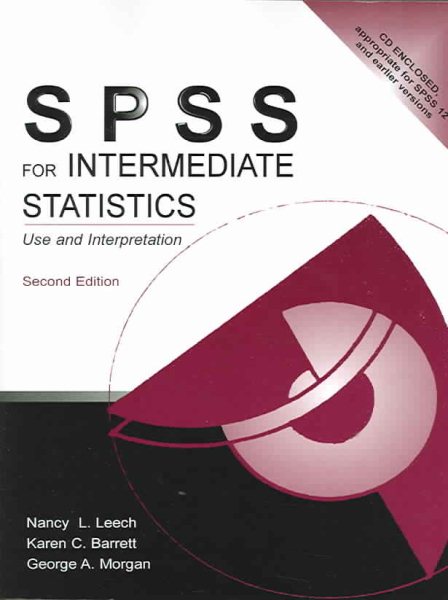SPSS for Intermediate Statistics: Use and Interpretation, Second Edition cover