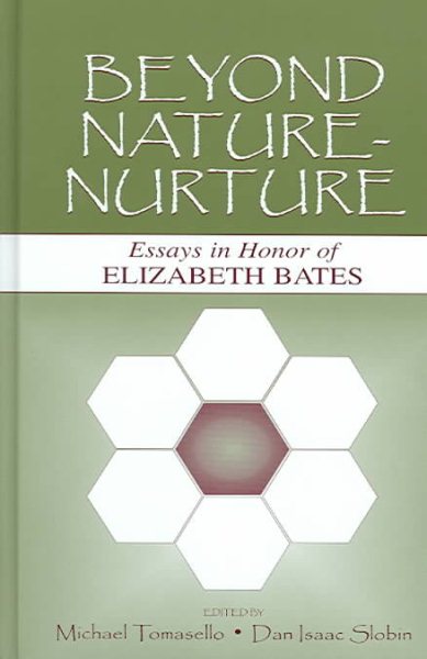 Beyond Nature-Nurture: Essays in Honor of Elizabeth Bates cover