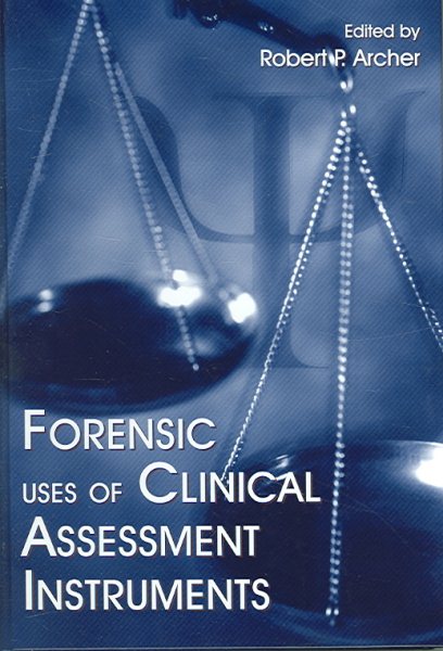 Forensic Uses of Clinical Assessment Instruments cover