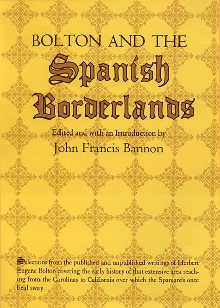 Bolton and the Spanish Borderlands cover