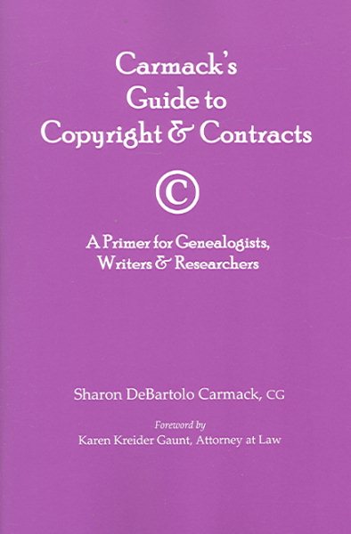 Carmack's Guide to Copyright & Contracts cover