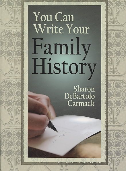 You Can Write Your Family History cover