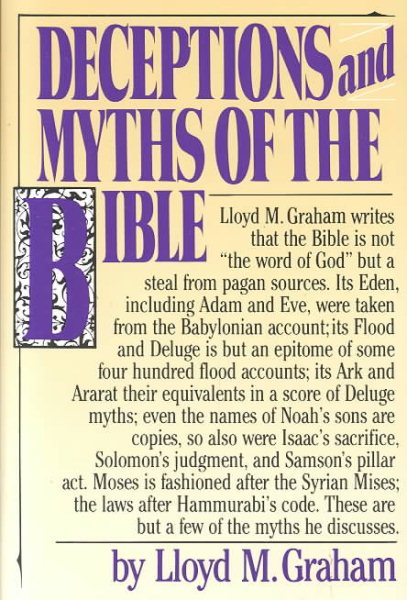 Deceptions and Myths of the Bible cover