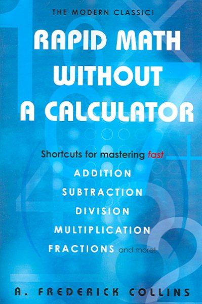 Rapid Math Without A Calculator cover