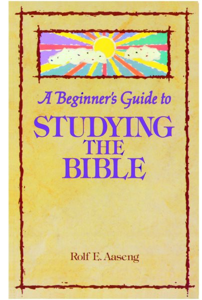 Beginners Guide to Studying the Bible cover