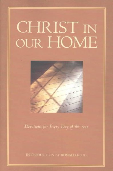 Christ in Our Home: Devotions for Every Day of the Year cover