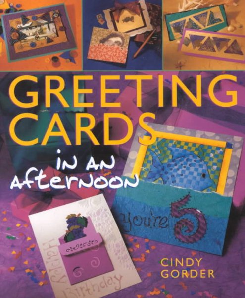 Greeting Cards in an Afternoon cover
