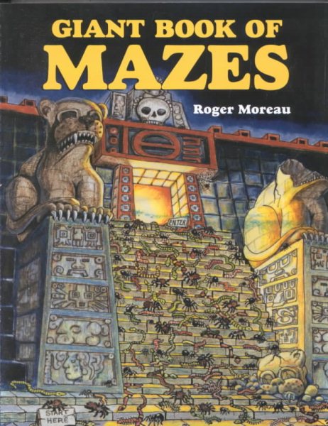 Giant Book of Mazes cover