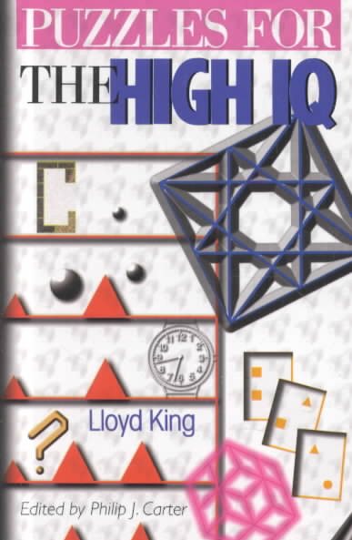 Puzzles For The High IQ cover