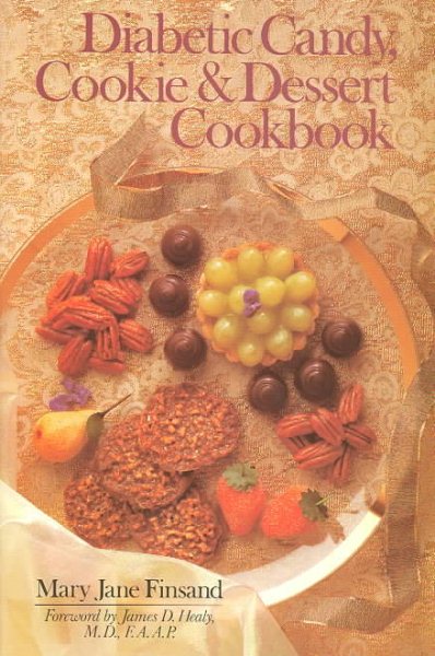 Diabetic Candy, Cookie & Dessert Cookbook cover