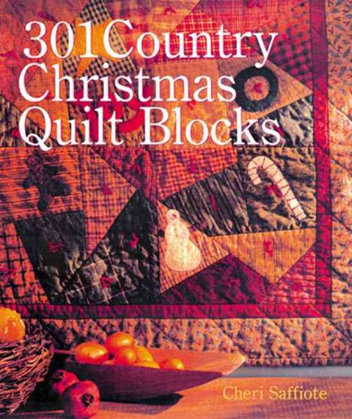 301 Country Christmas Quilt Blocks cover