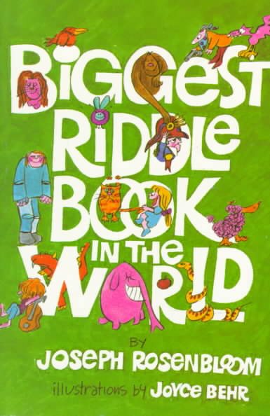 Biggest Riddle Book in the World cover